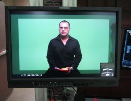 Bob Bekian on camera Green Screen