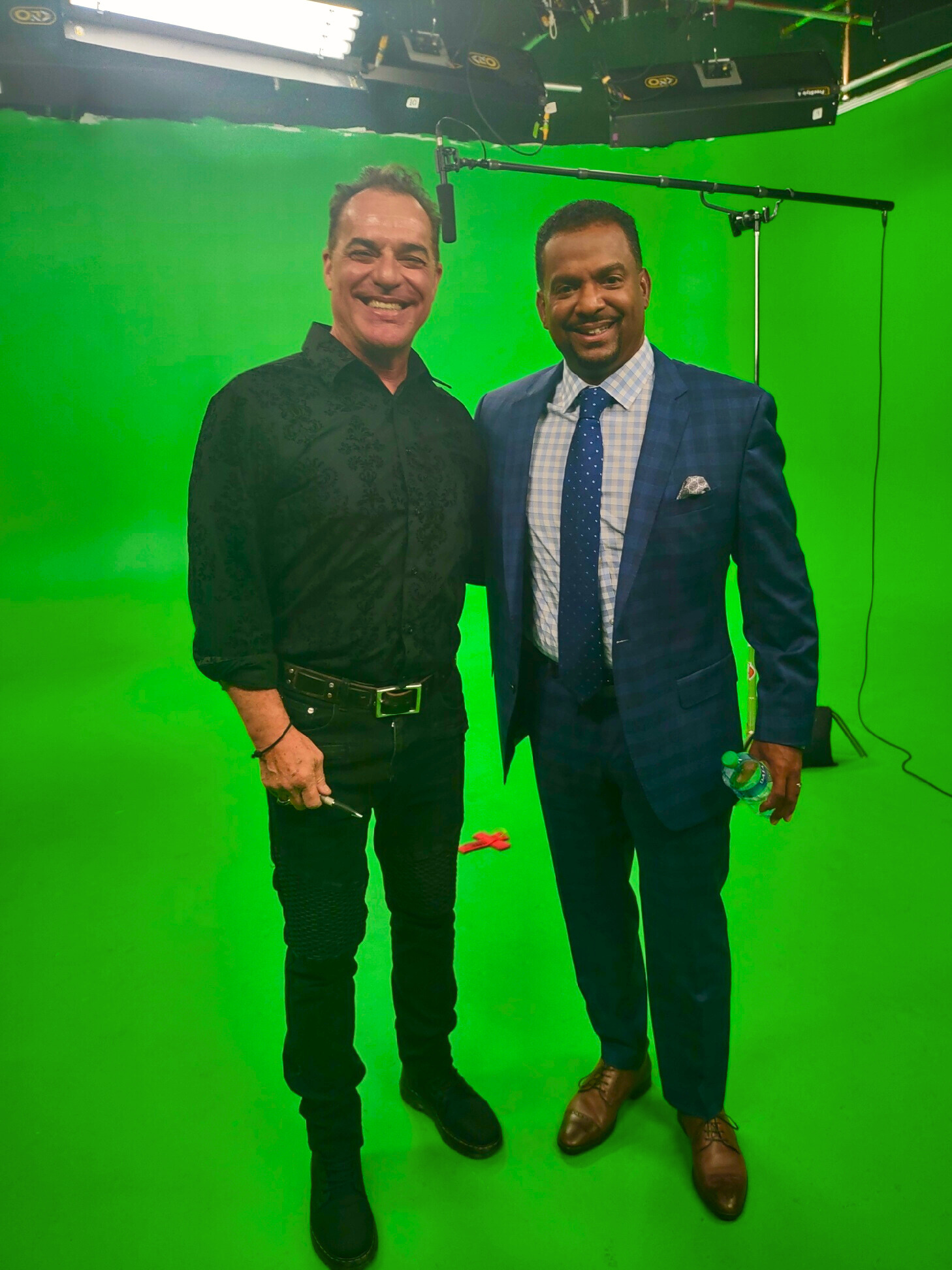 Bob With Comedian Alfonso Ribeiro