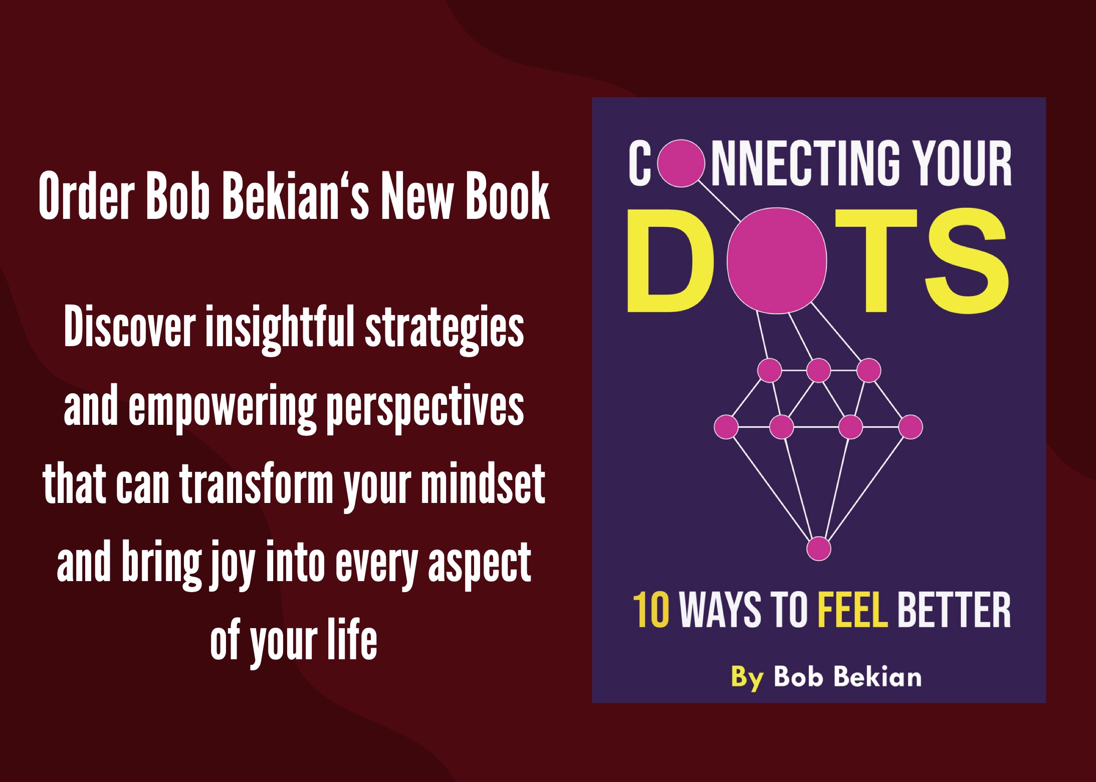 Infographic For Bob Bekian Book Cover