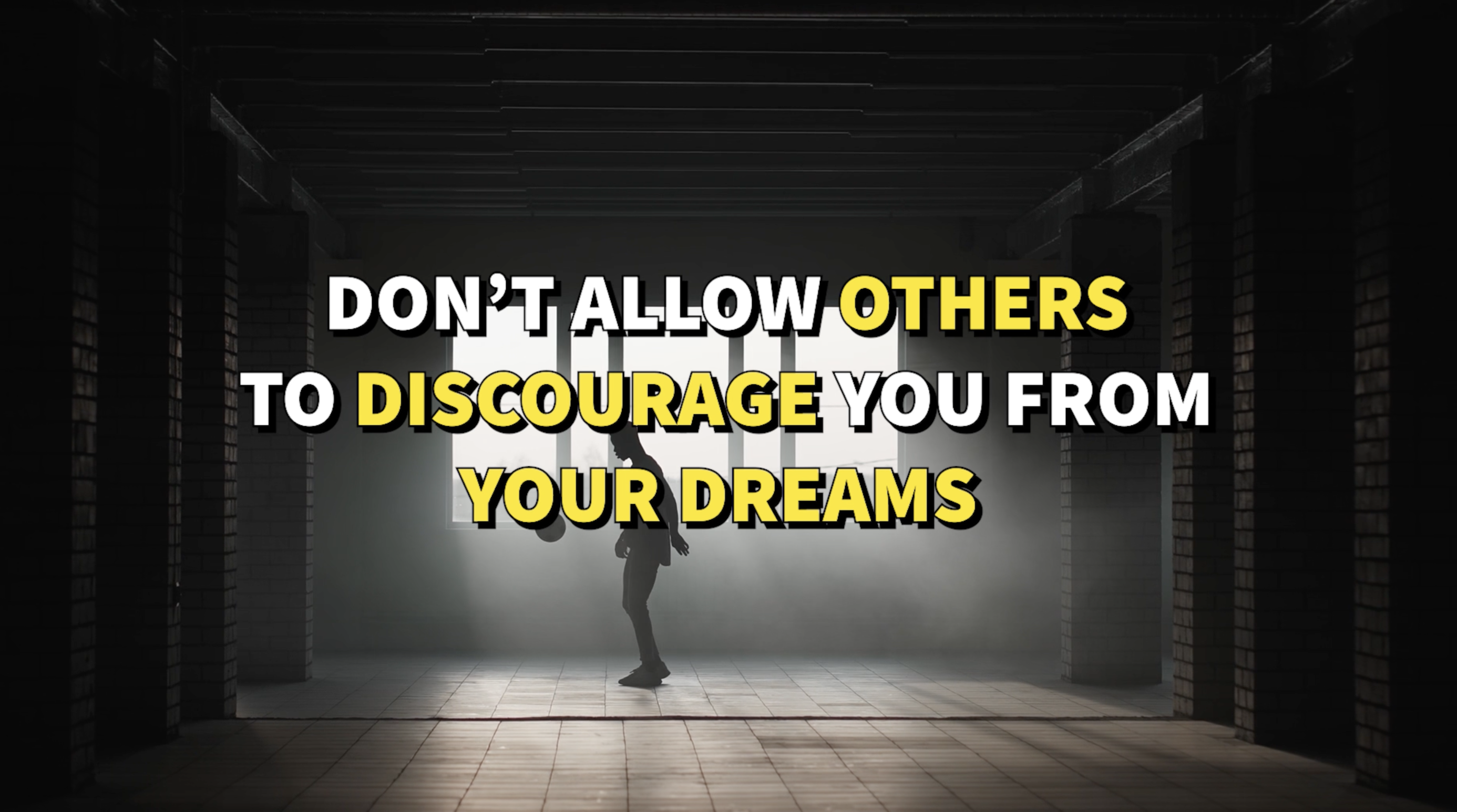 Don't Let Others Discourage You Bob Bekian Motivational Minute