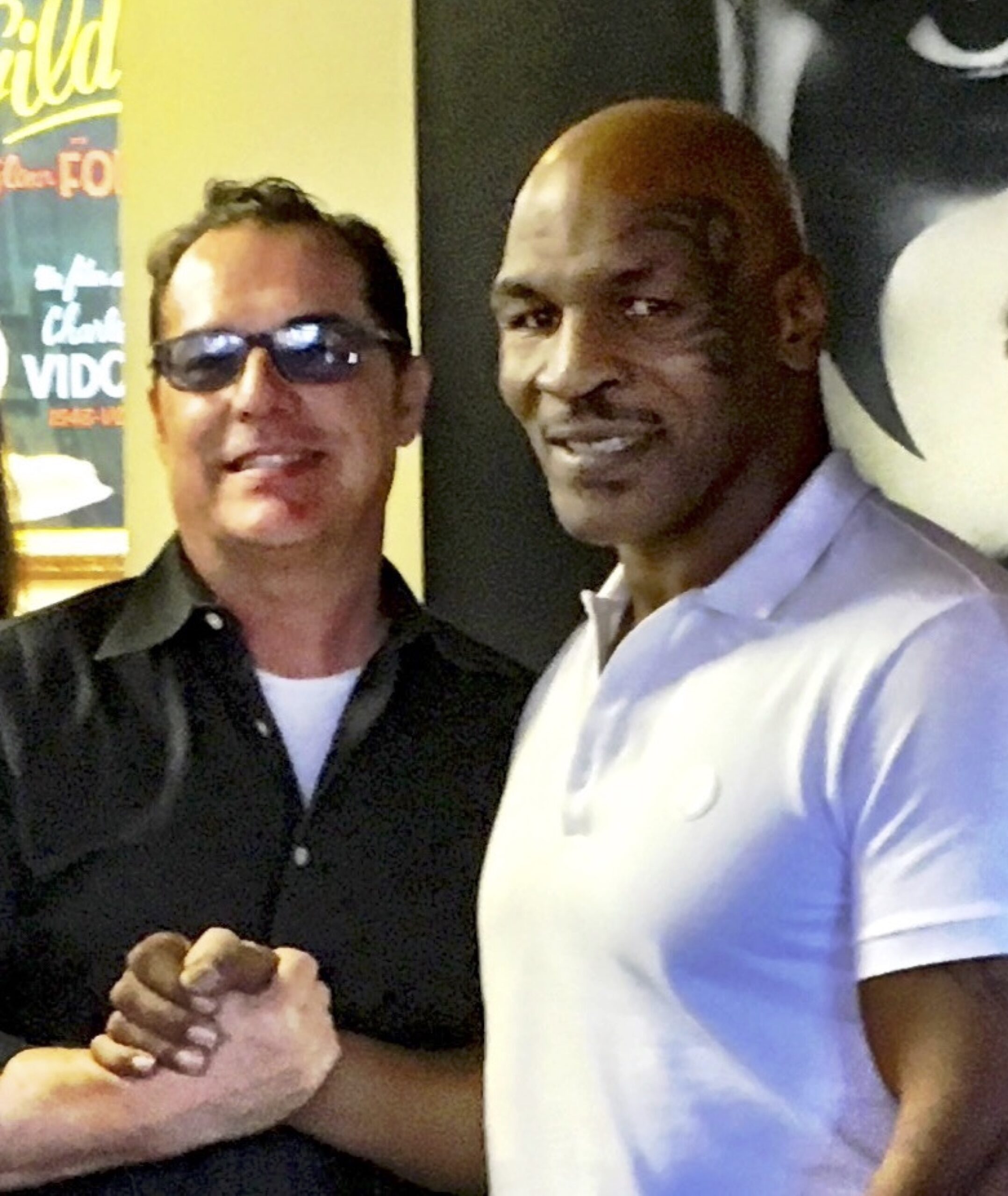 Bob Bekian and Mike Tyson