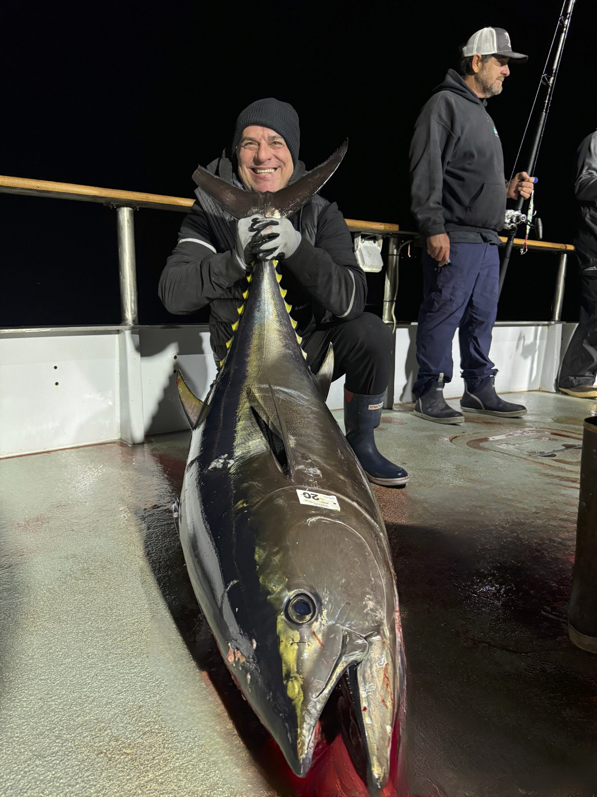 An Avid sportsman, Bob caught this 150lb tuna in the Mexican Pacific in 2024